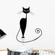 Black Cat Silhouette for