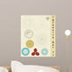 Stencils Wall Mural