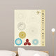 Stencils Wall Mural