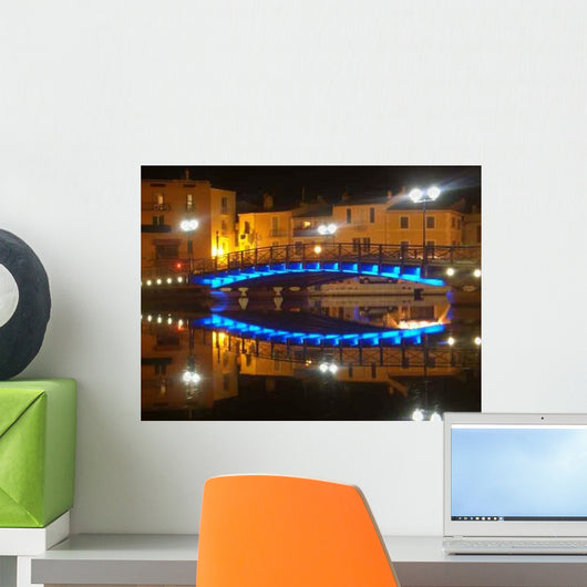 Martigues Nuit Wall Decal