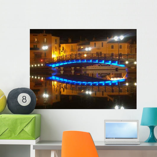 Martigues Nuit Wall Decal