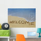 welcome Wall Mural