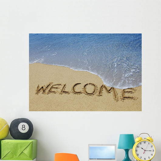 welcome Wall Mural