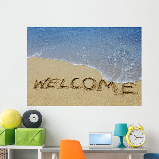 welcome Wall Mural