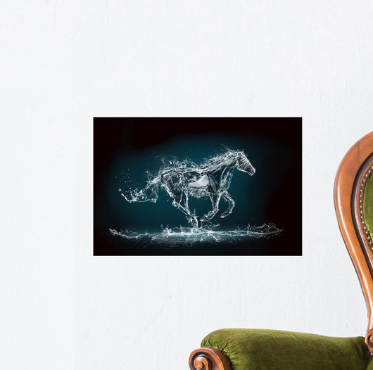 Water Horse Wall Mural