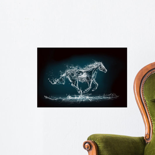 Water Horse Wall Mural