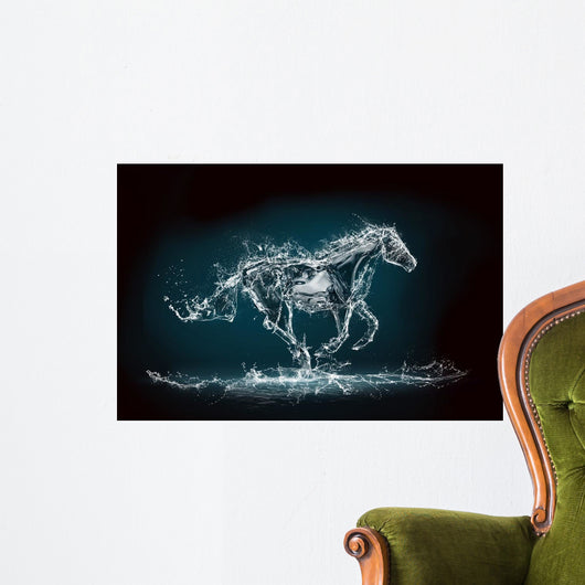 Water Horse Wall Mural