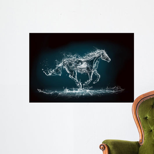 Water Horse Wall Mural