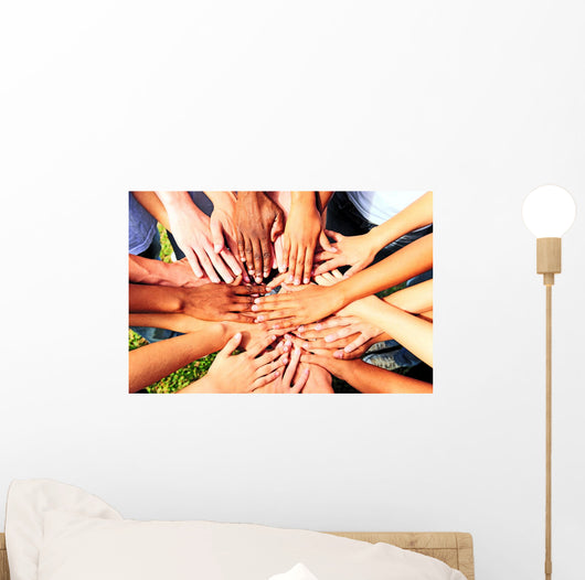 Group People Joining Hands