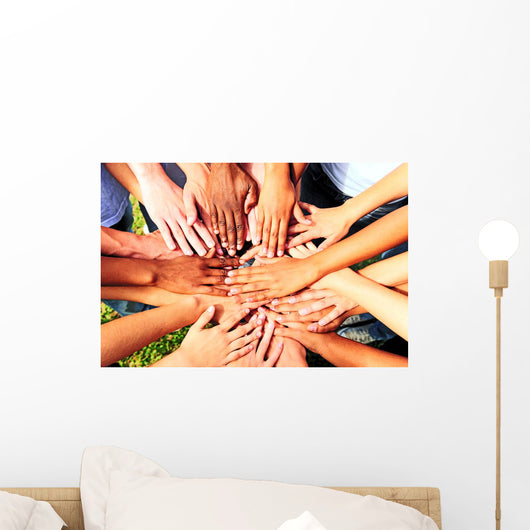 Group People Joining Hands