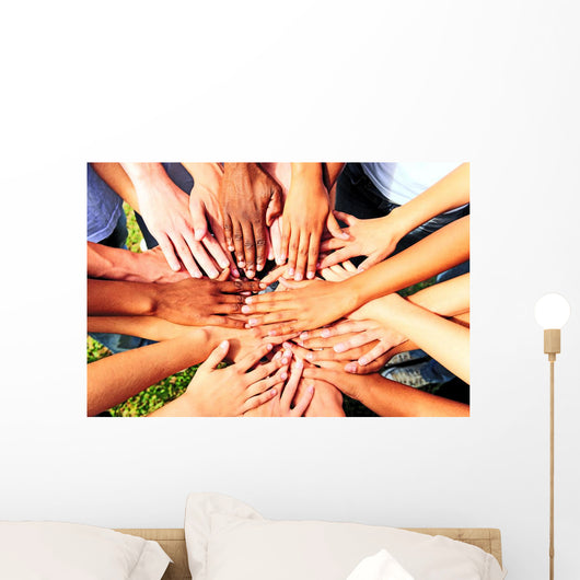 Group People Joining Hands