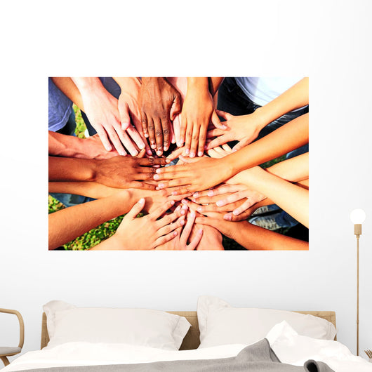 Group People Joining Hands