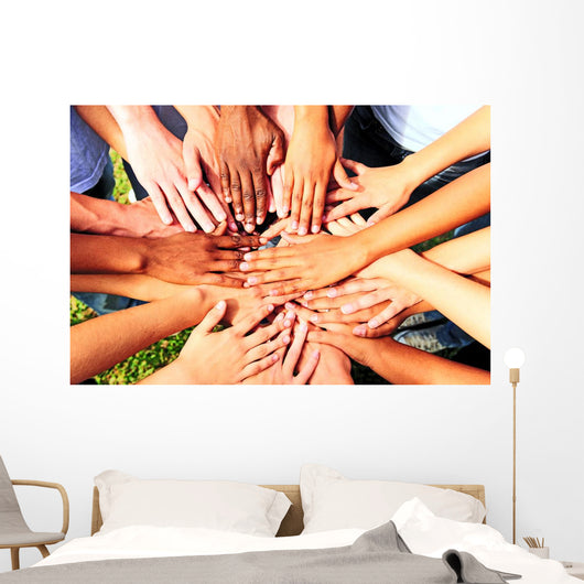 Group People Joining Hands
