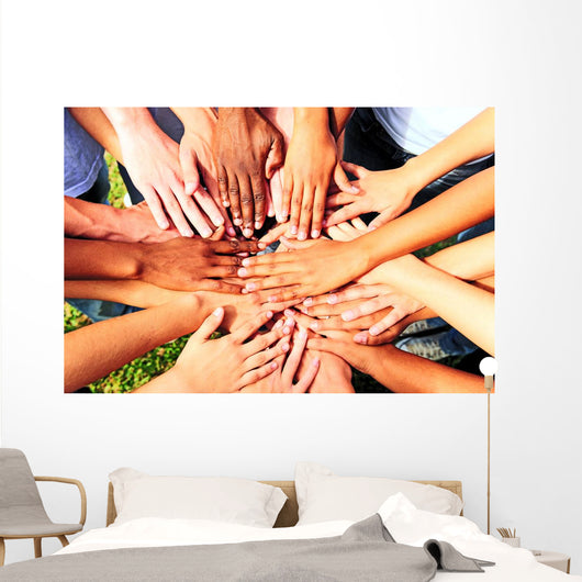 Group People Joining Hands