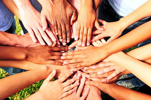 Group People Joining Hands