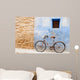 Bike Blue Wall