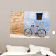 Bike Blue Wall