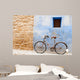 Bike Blue Wall