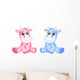 Baby cows Wall Decal