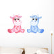 Baby cows Wall Decal