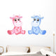 Baby cows Wall Decal