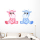 Baby cows Wall Decal