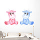 Baby cows Wall Decal