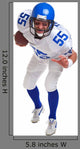 American Football Player Cut Wall Decal