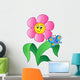 Flower with Butterfly