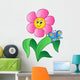 Flower with Butterfly