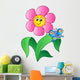Flower with Butterfly