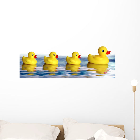 duck family Wall Decal