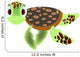 Sea Animal Decals - Cute Cartoon Sea Turtle Wall Decal