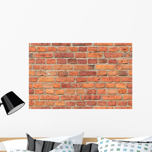 Red Brick Seamless Texture Wall Decal