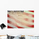 American Constitution with Flag Wall Mural