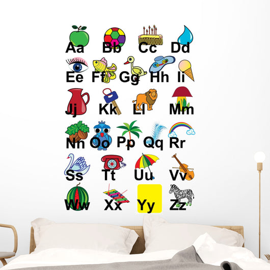 Alphabet Wall Stickers – Wallmonkeys