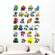 Alphabet Wall Stickers