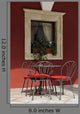 Empty Chairs Metallic Terrace