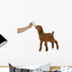 bottle feeding baby goat Wall Decal