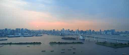 Bay City with Harbor Wall Decal