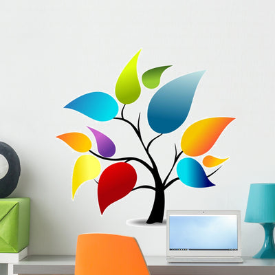 Tree for Text shown on a wall
