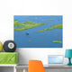 Lonely Fisherman Wall Decal