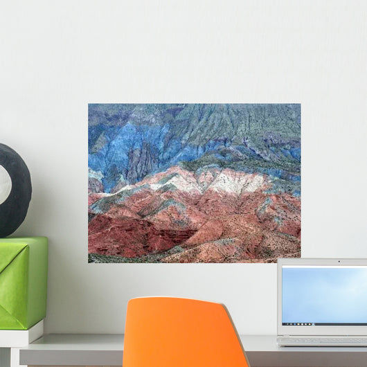 Couleur La Quebrada Wall Decal