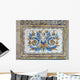 Decorated Ceramic Tiles Wall Mural