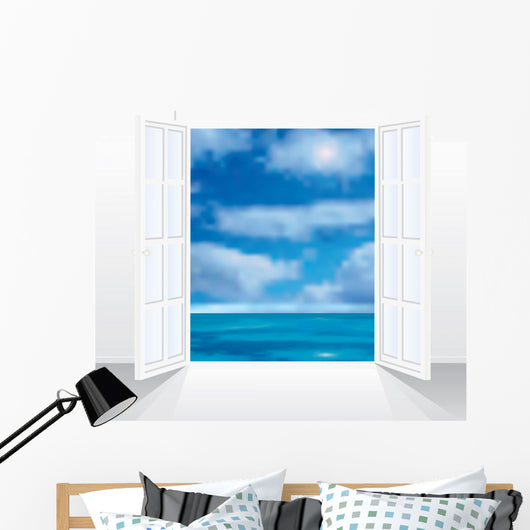 Doors Sea Wall Mural
