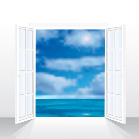 Doors Sea Wall Mural