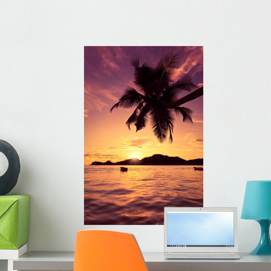 Sun Coated Seychelles