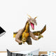 Dragon Near Attack Wall Decal