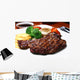 t-bone steak Wall Mural