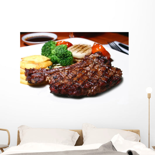 T-bone Steak Wall Decal